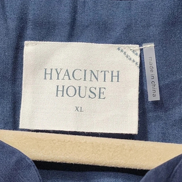 Tuckernuck Hyacinth House Navy Zipper Mini Ellie Dress NWT Sz XL Spring Vacation - Picture 7 of 8